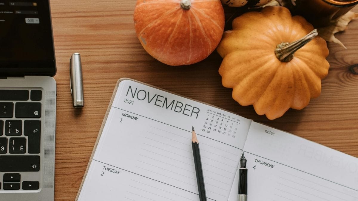 Planning de Novembre